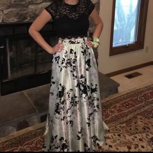 Really beautiful two piece prom dress